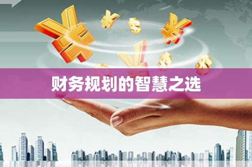 城厢财务规划的智慧之选