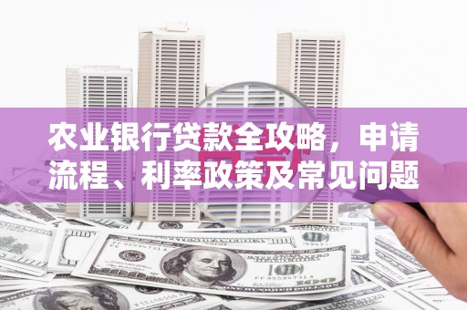 城厢农业银行贷款全攻略，申请流程、利率政策及常见问题解析