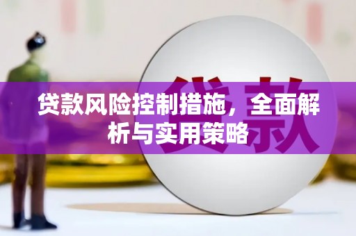 城厢贷款风险控制措施，全面解析与实用策略