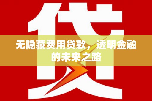 城厢无隐藏费用贷款，透明金融的未来之路