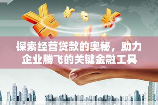 城厢探索经营贷款的奥秘，助力企业腾飞的关键金融工具
