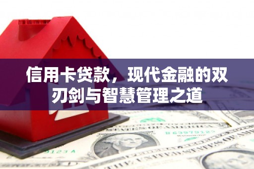城厢信用卡贷款，现代金融的双刃剑与智慧管理之道