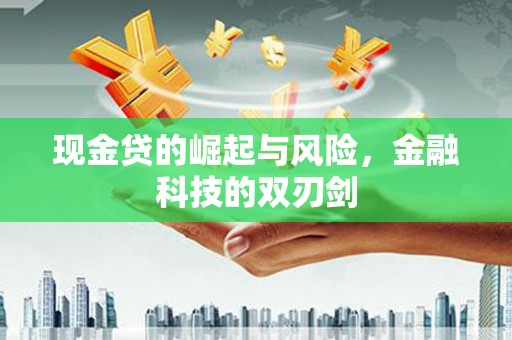 城厢现金贷的崛起与风险，金融科技的双刃剑