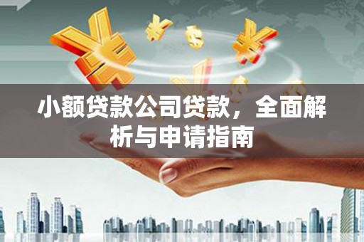 城厢小额贷款公司贷款，全面解析与申请指南