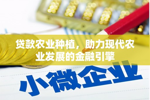 城厢贷款农业种植，助力现代农业发展的金融引擎