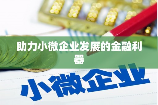 城厢助力小微企业发展的金融利器