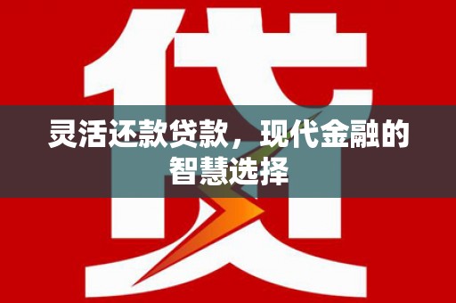 城厢灵活还款贷款，现代金融的智慧选择
