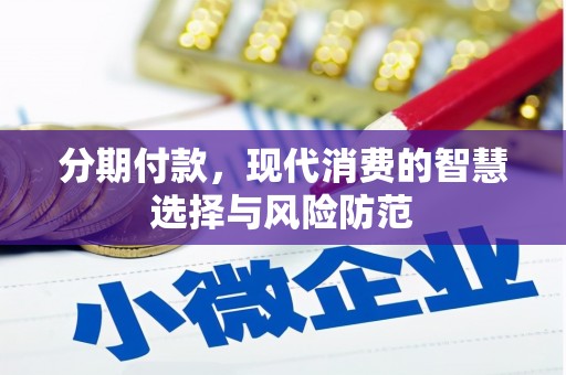 城厢分期付款，现代消费的智慧选择与风险防范