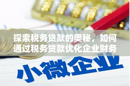 城厢探索税务贷款的奥秘，如何通过税务贷款优化企业财务