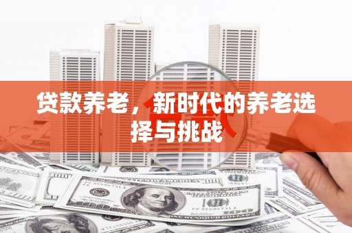 城厢贷款养老，新时代的养老选择与挑战