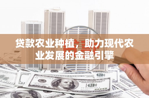 城厢贷款农业种植，助力现代农业发展的金融引擎