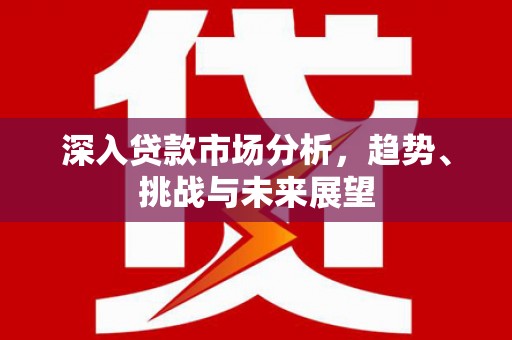 城厢深入贷款市场分析，趋势、挑战与未来展望