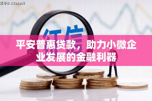 城厢平安普惠贷款，助力小微企业发展的金融利器