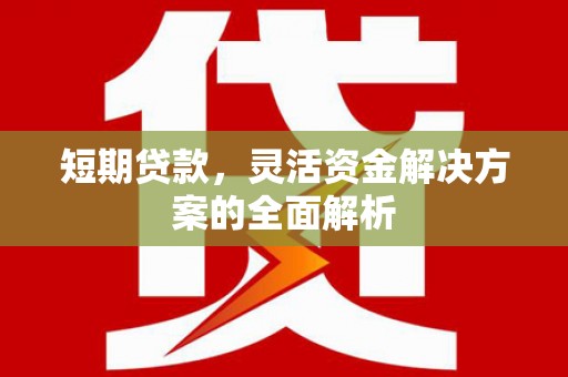 城厢短期贷款，灵活资金解决方案的全面解析