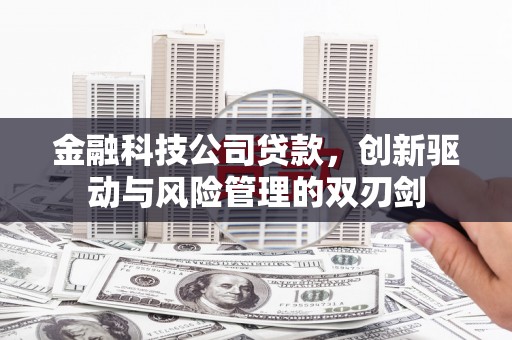 城厢金融科技公司贷款，创新驱动与风险管理的双刃剑